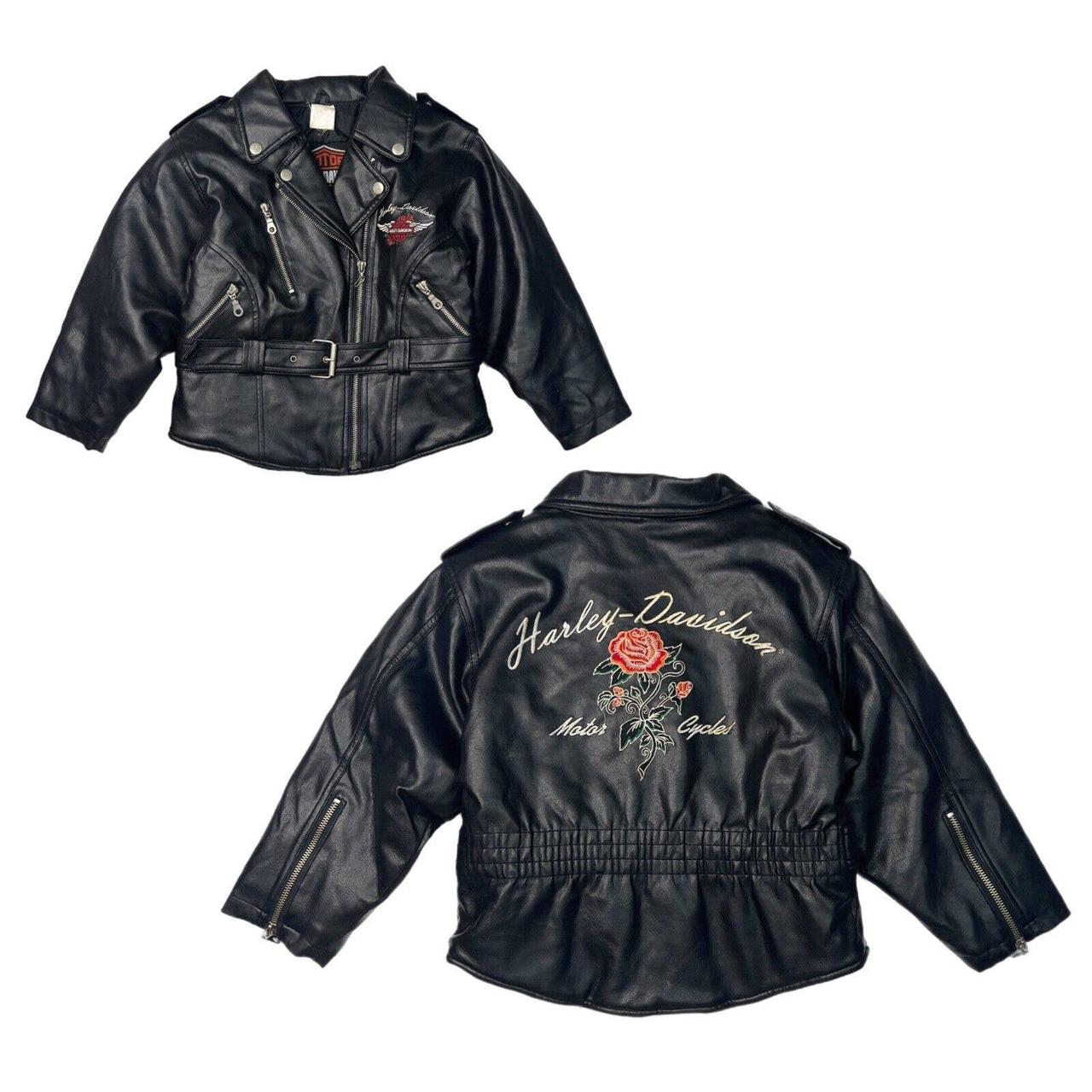 Harley Davidson Black Jacket | Depop