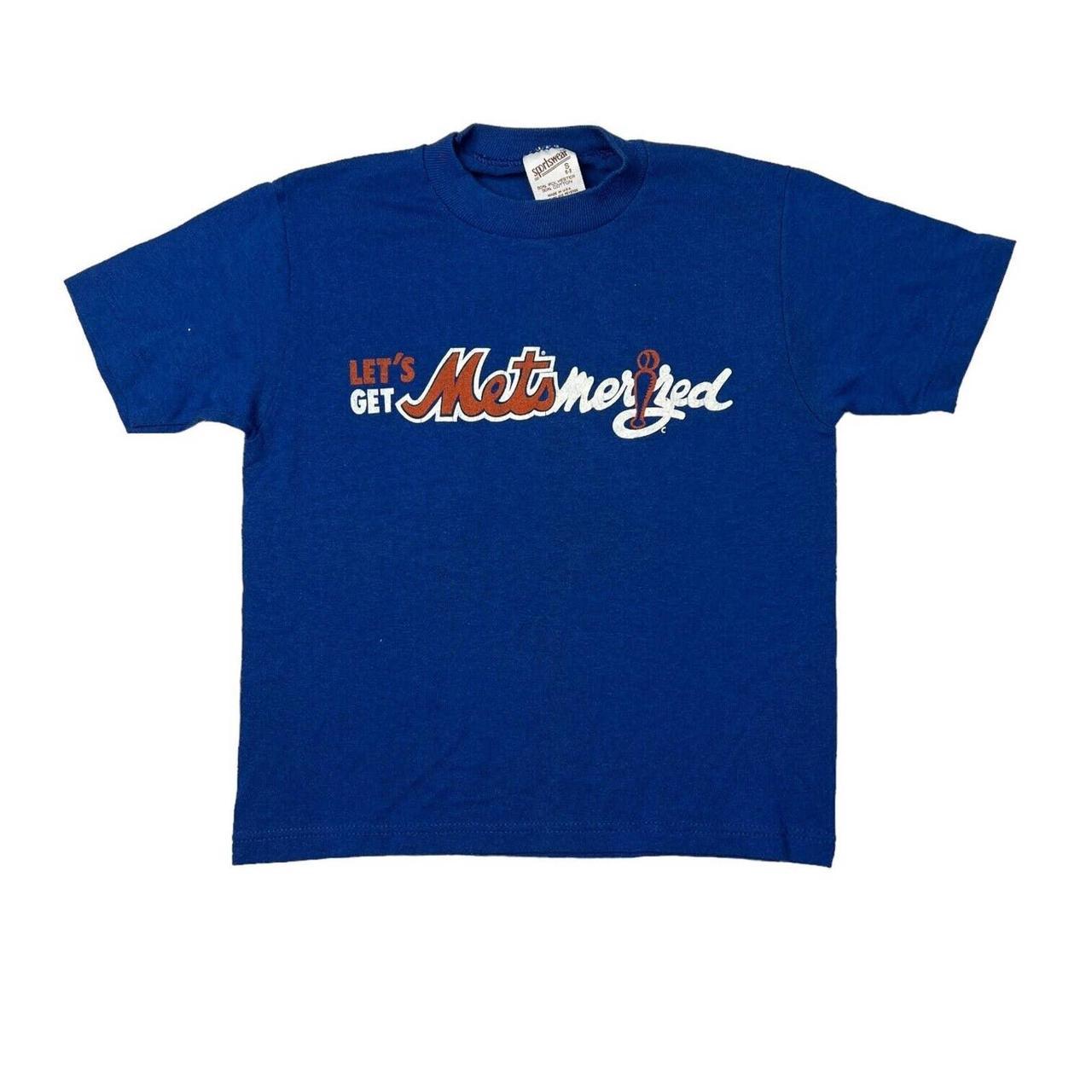 Vintage 80s NY Mets MLB Baseball Metsmerized Tee...