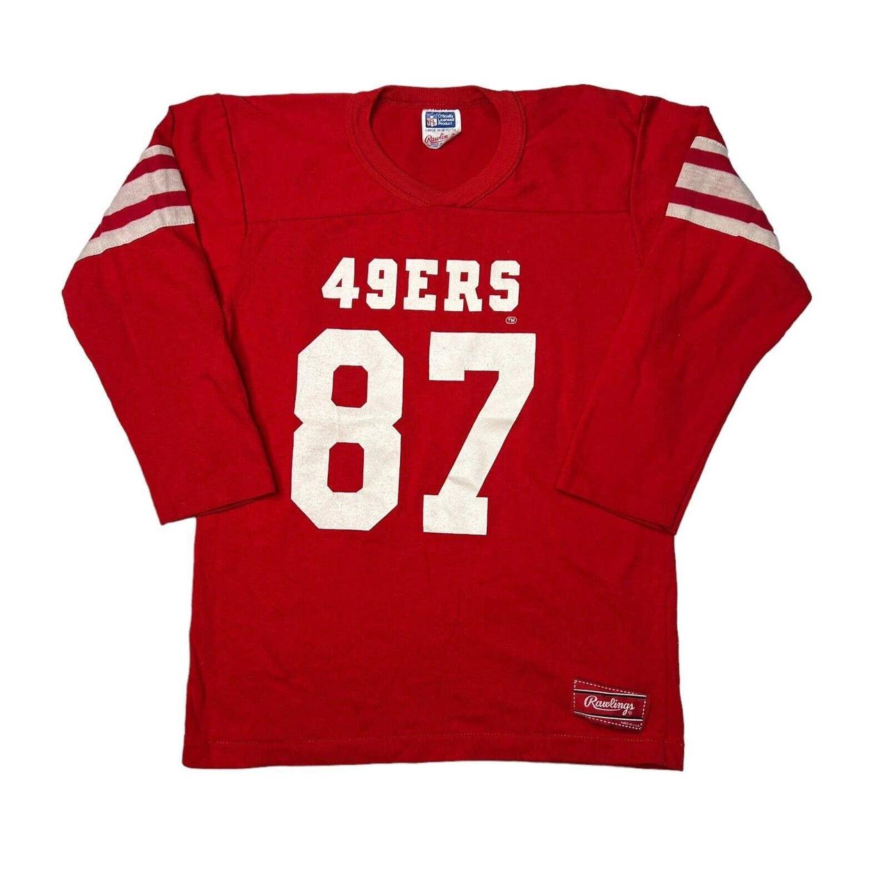 Vintage 80s San Francisco 49ers NFL Long Sleeve Tee... - Depop