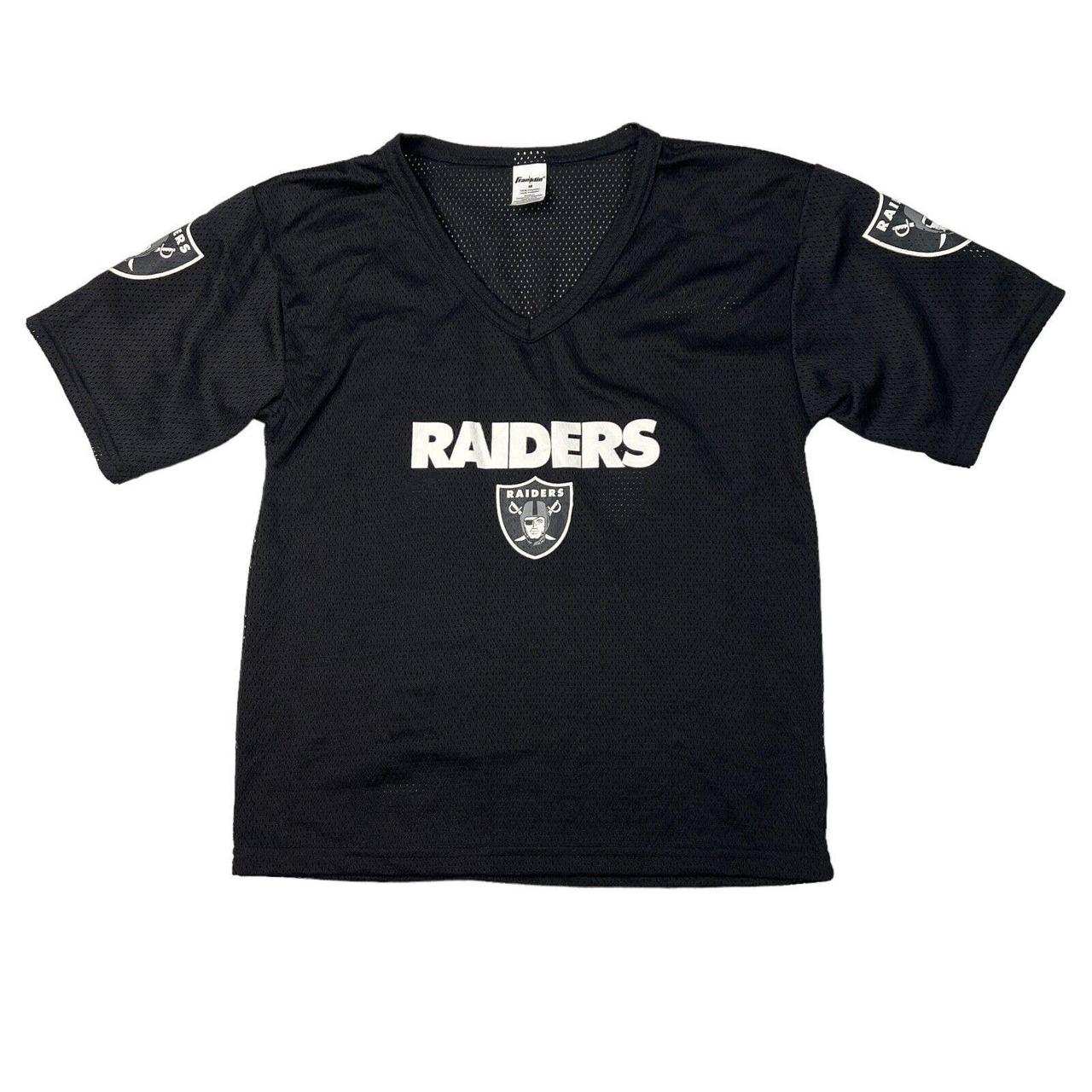 Las Vegas Raiders NFL Mesh Black T-Shirt