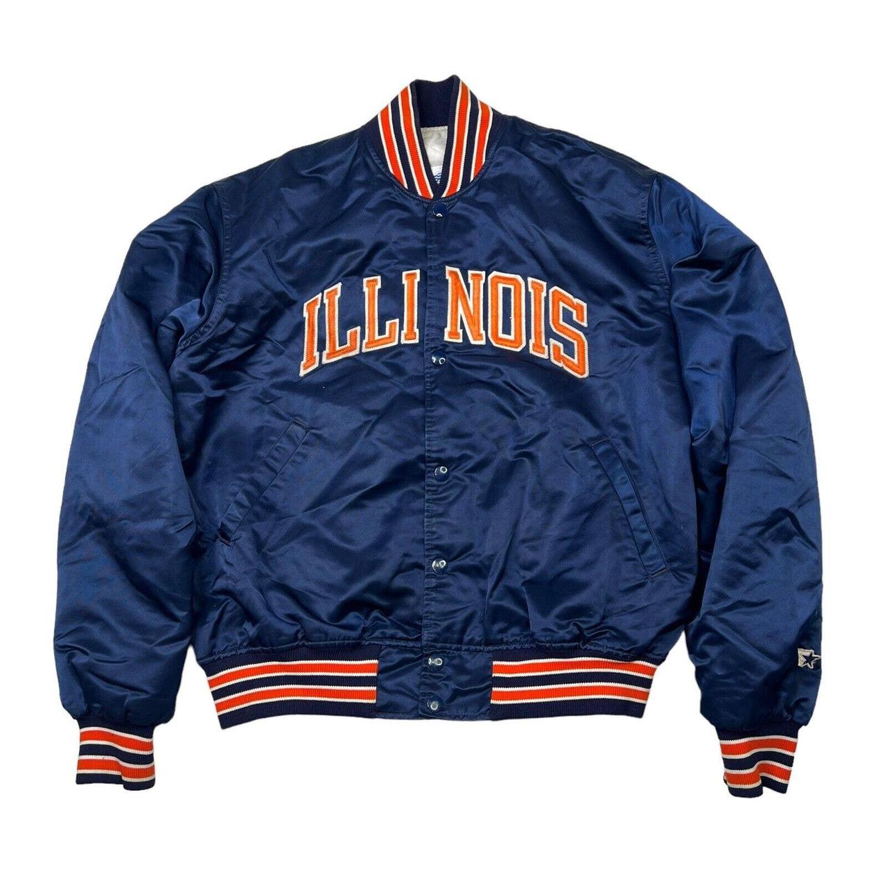 Vintage Starter New York Giants bomber jacket in - Depop