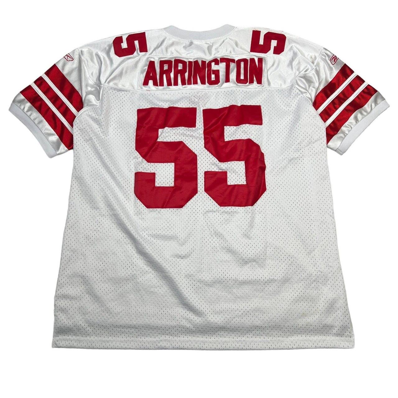 Redskins Jersey Youth Medium LaVar Arrington Reebok White Washington  Football