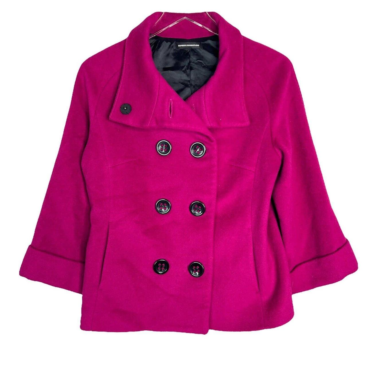 Express pink jacket best sale