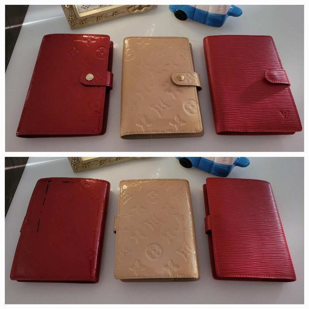 Louis Vuitton Agenda PM in epi factory red