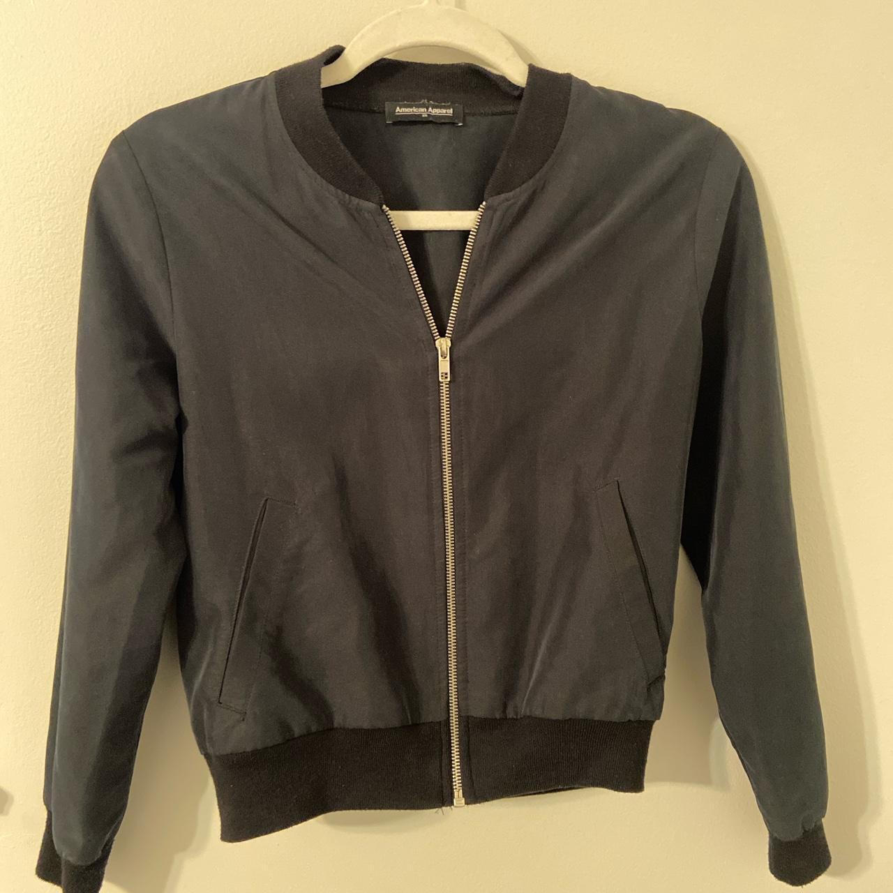 American apparel bomber discount jacket