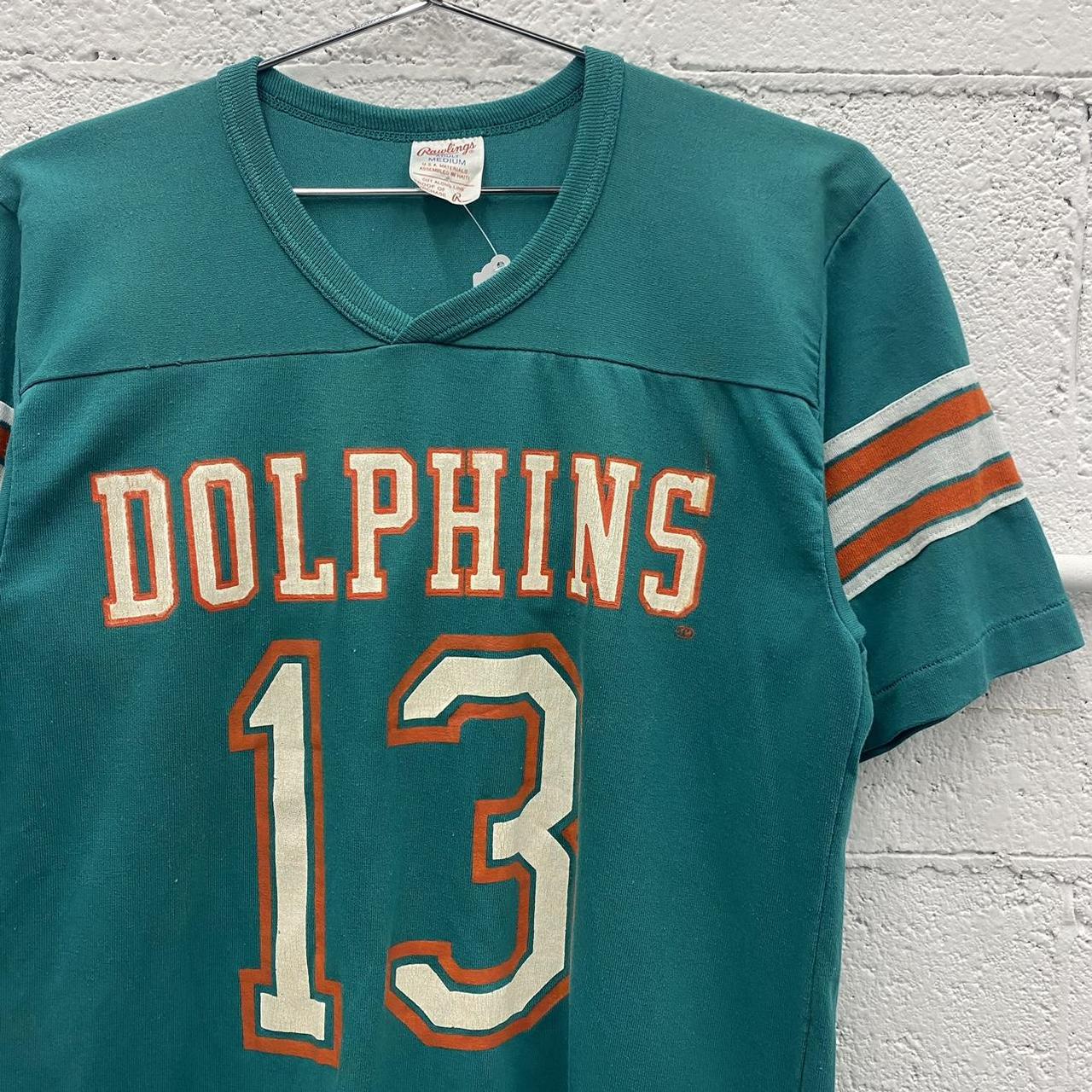 Vintage Rawlings Miami dolphins Dan Marino Jersey. - Depop