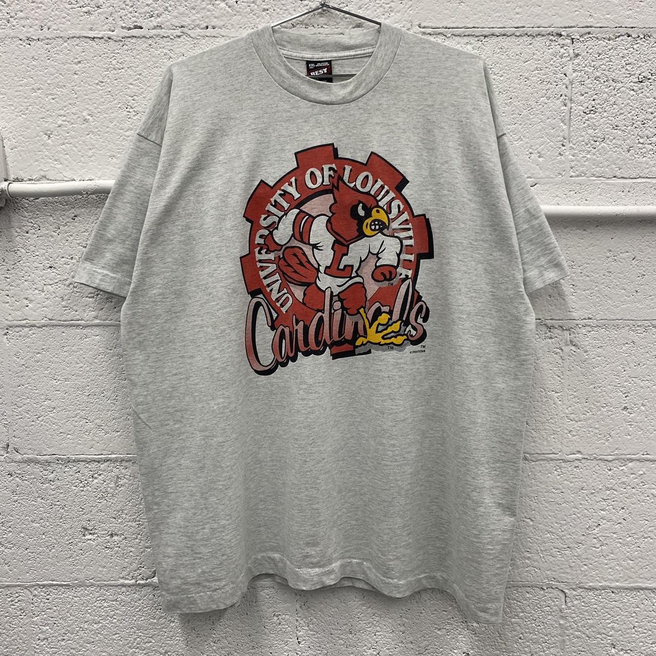 Vintage University of Louisville Cardinals tshirt. - Depop