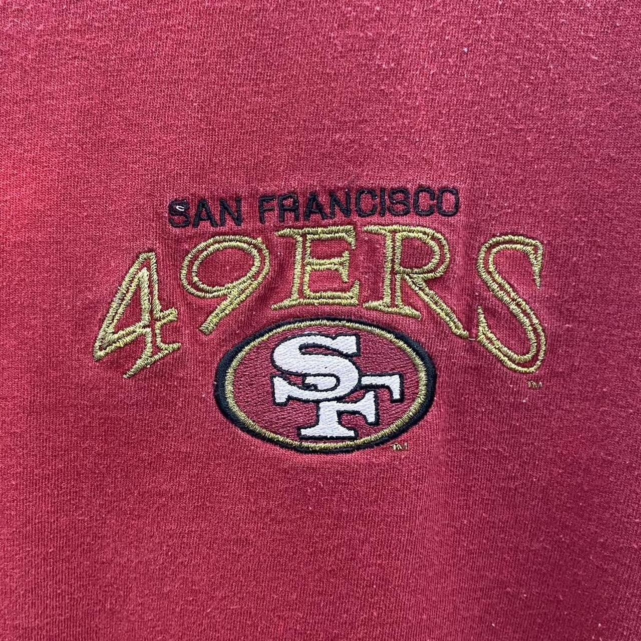 Vintage San Francisco 49ers Logo Athletic jacket - Depop