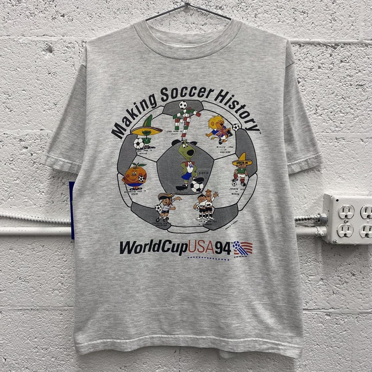 Vintage World Cup USA 1994 Making Soccer History… - Depop