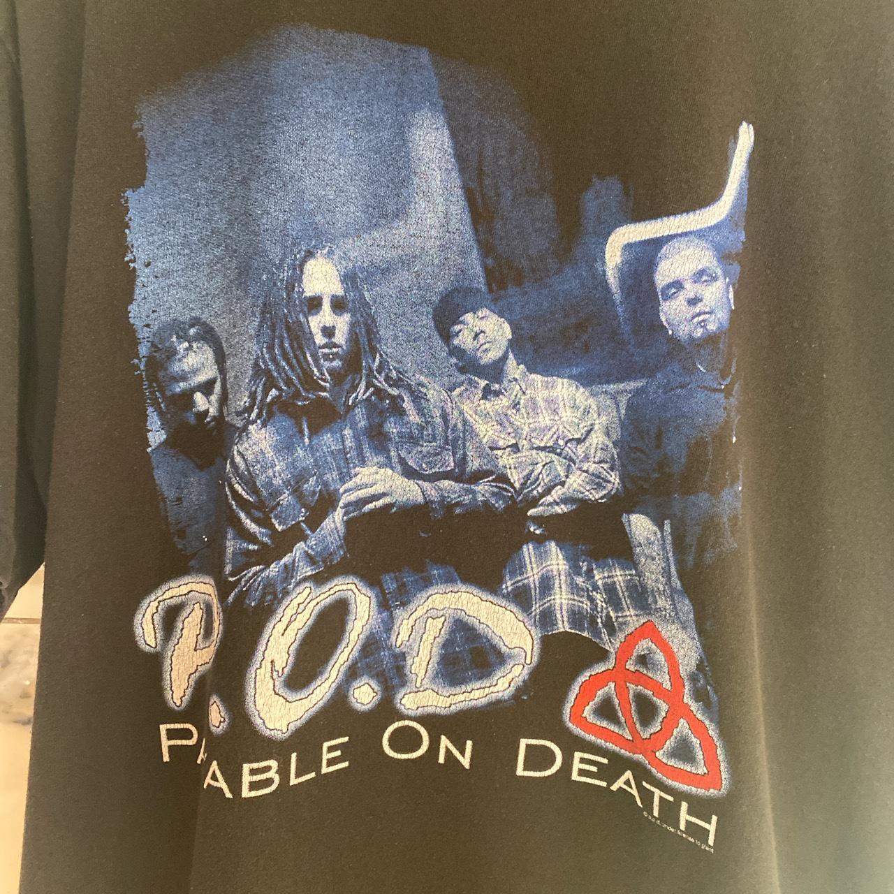 2000 vintage POD shirt super nice fade giant tag | Depop