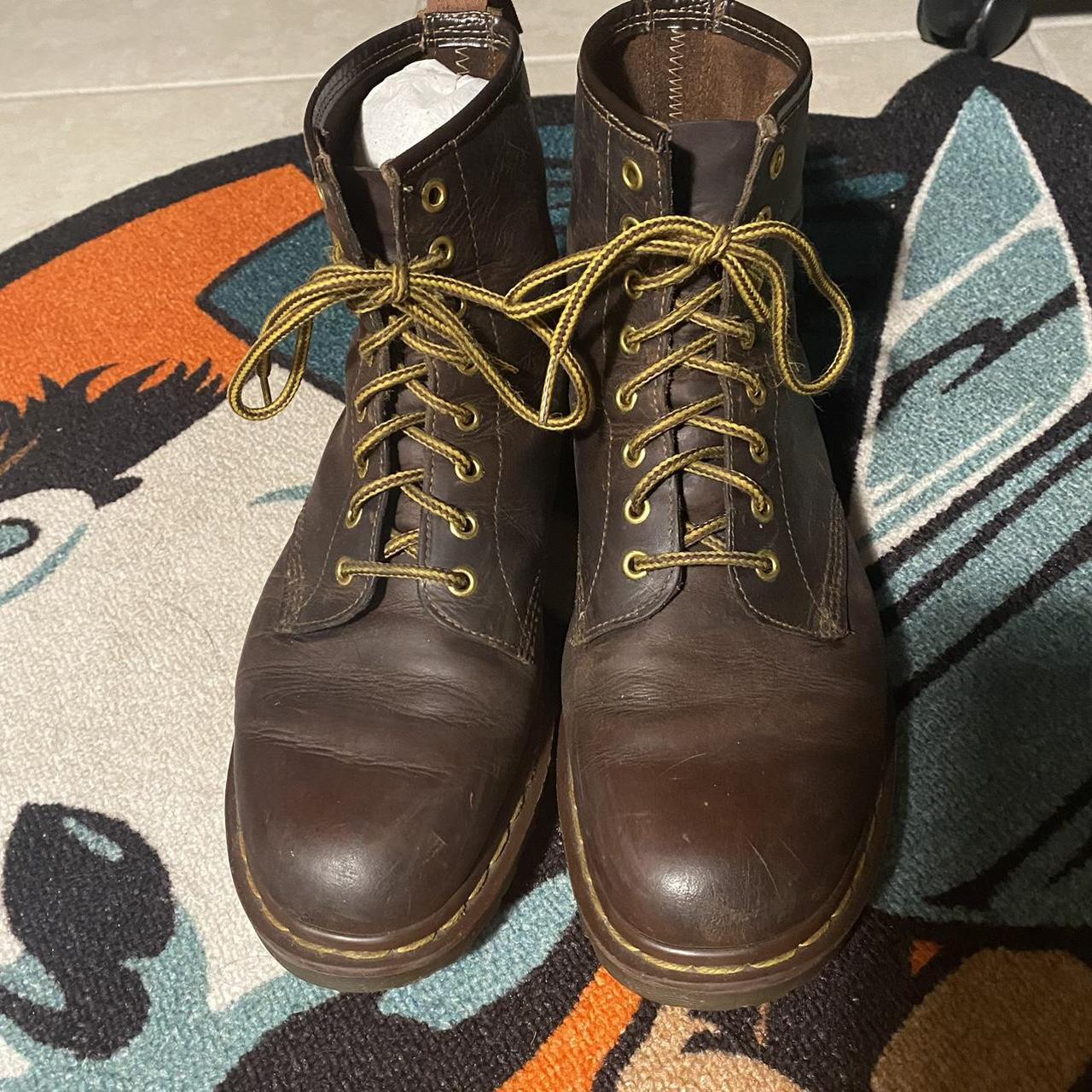 Made In England Rare Vintage Doc Martens 1460 Crazy - Depop