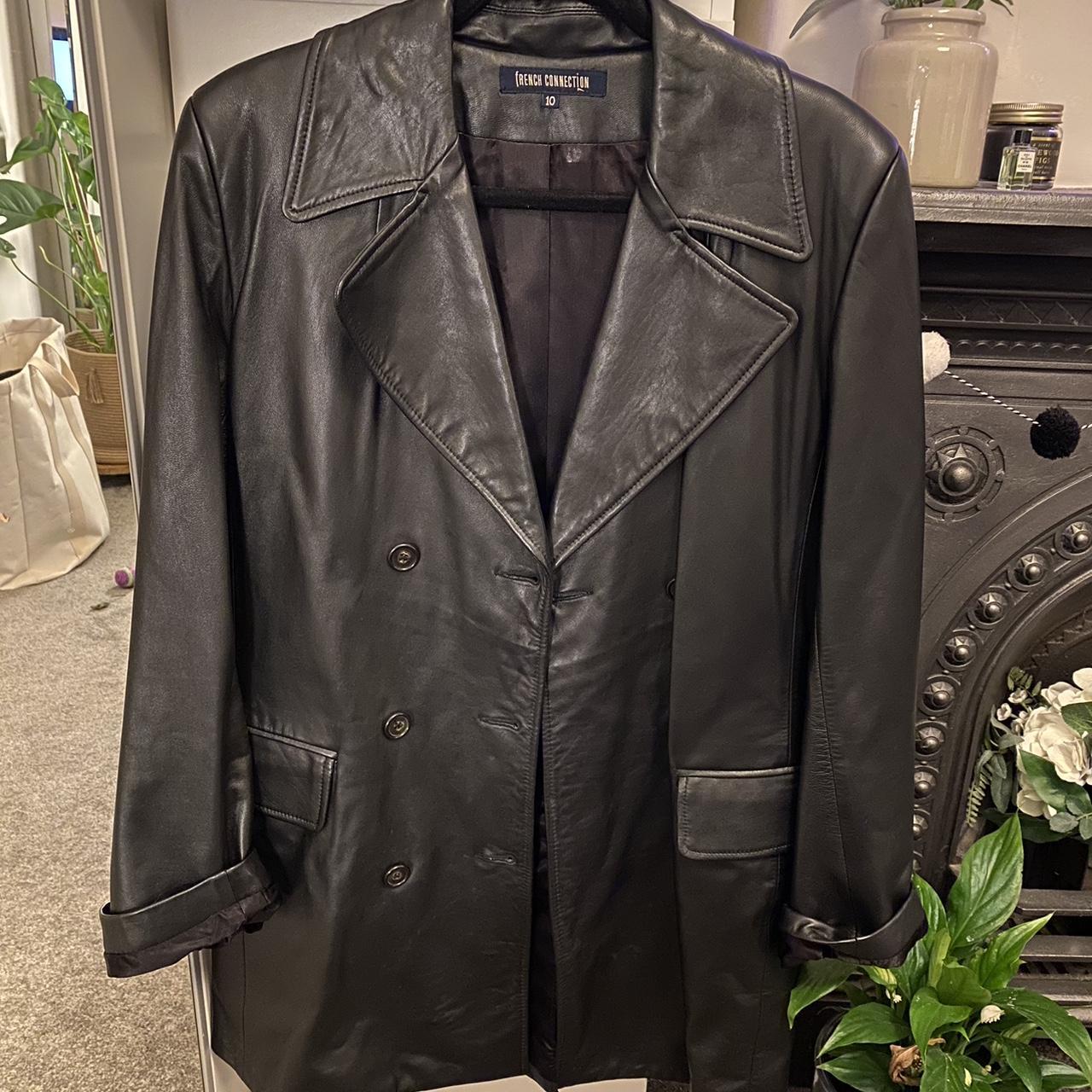 French Connection Women's Black Jacket | Depop