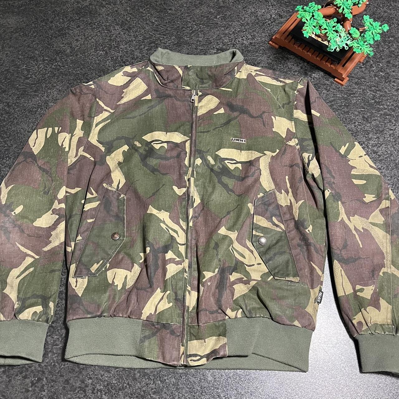 Palace x The British Millerain camo harrington... - Depop