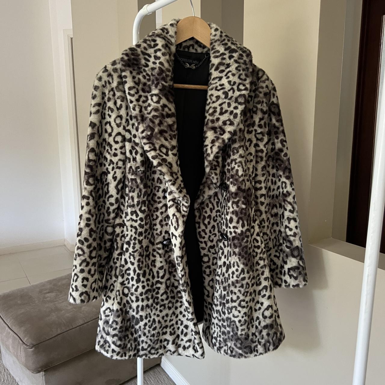 forever new faux fur shawl
