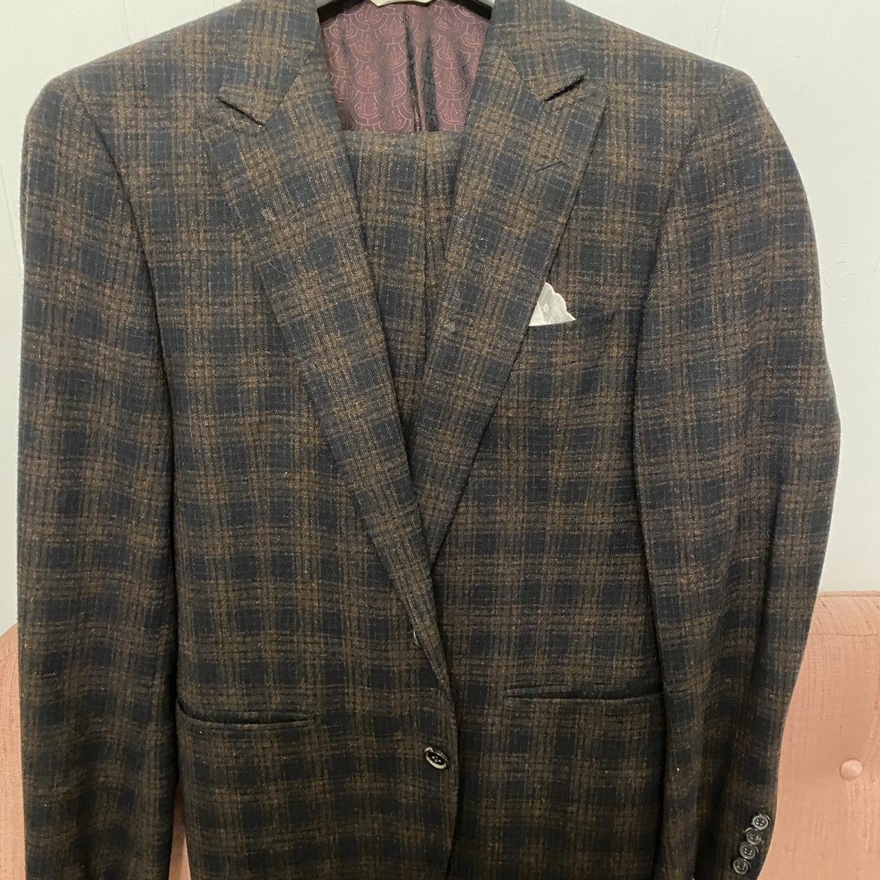 Billy Reid Heirloom wool and cotton suit. Handmade Depop