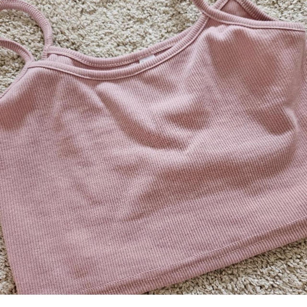 Plain Cropped Camisole Top