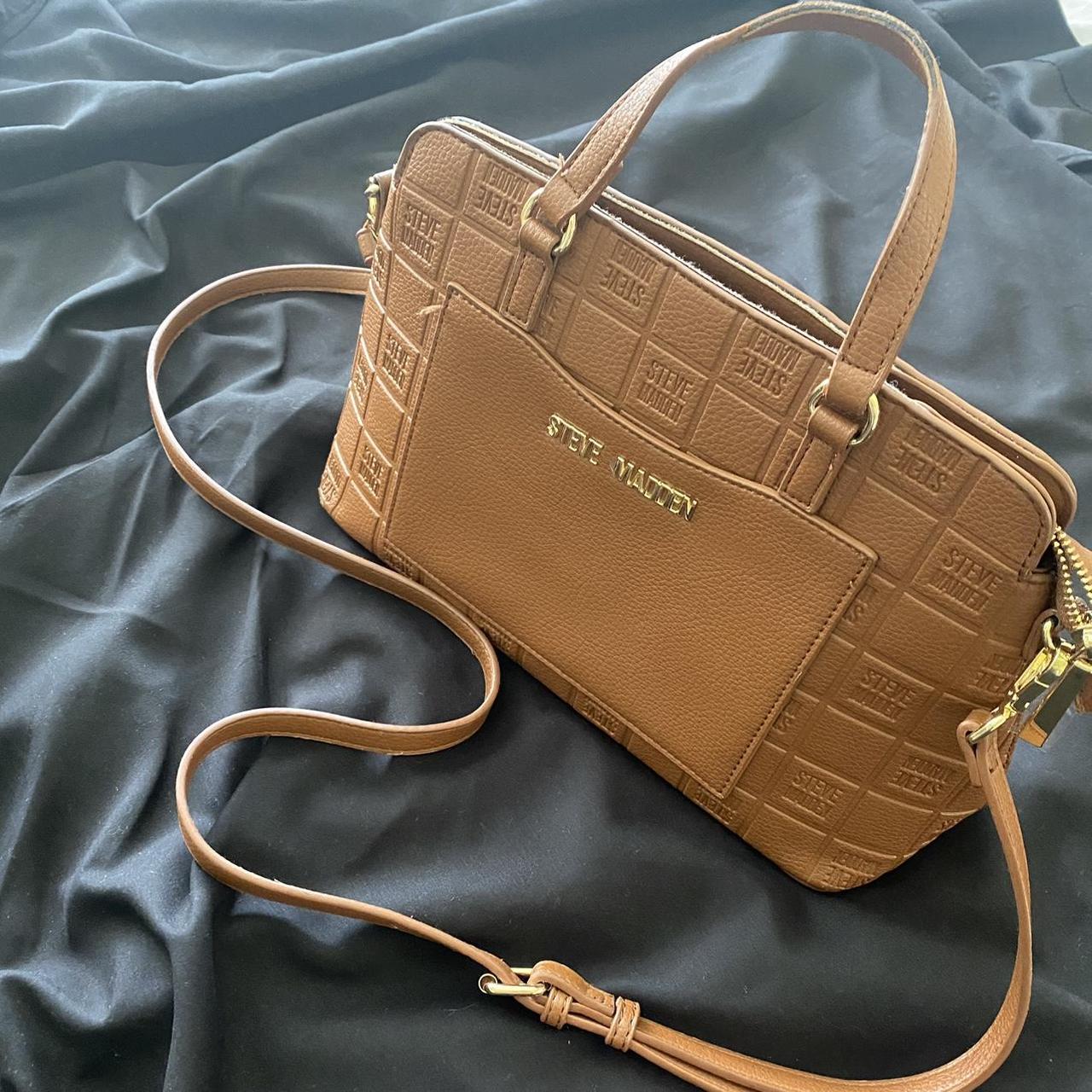 New Steve Madden top Light Brown and Tan Purse