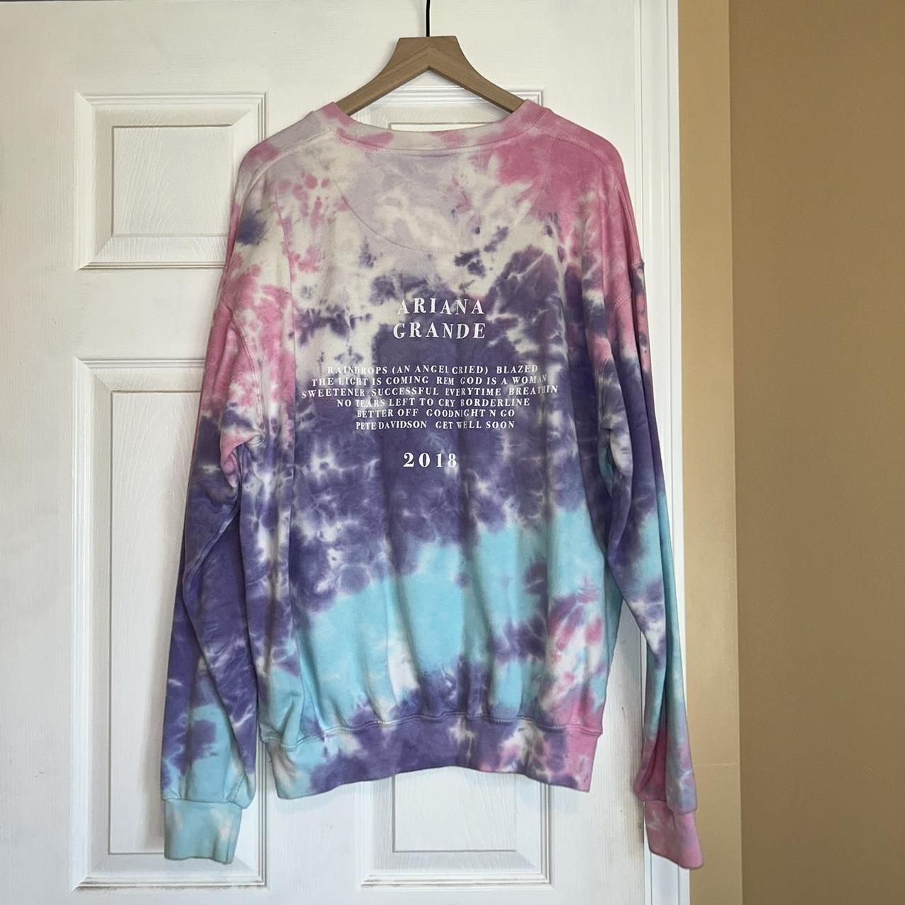 Ariana Grande God Is A popular Woman Tie Dye Sweatshirt