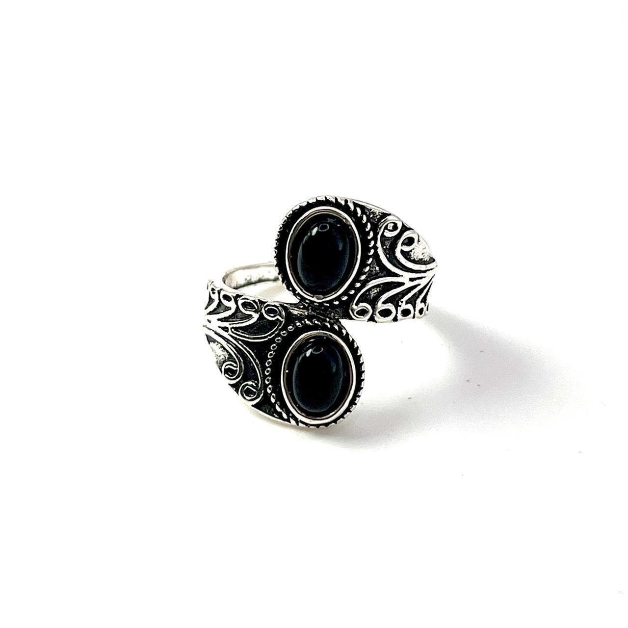 Established Jewelry Women's Silver and Black Jewellery (2)