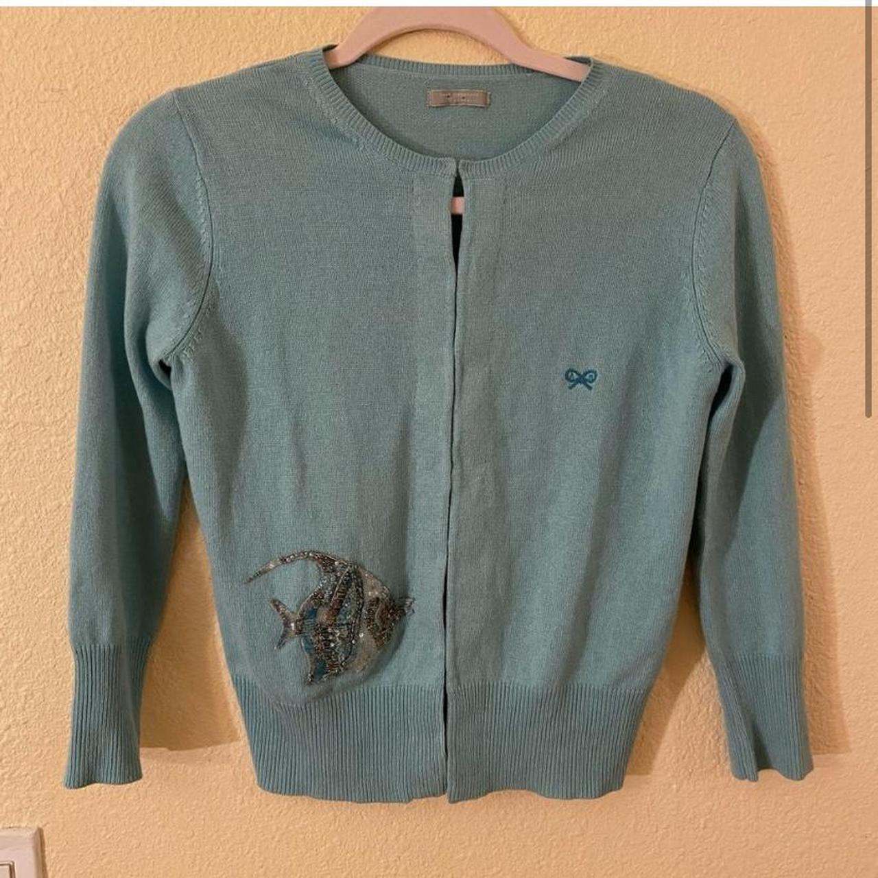 Anya Hindmarch Women's Blue Cardigan