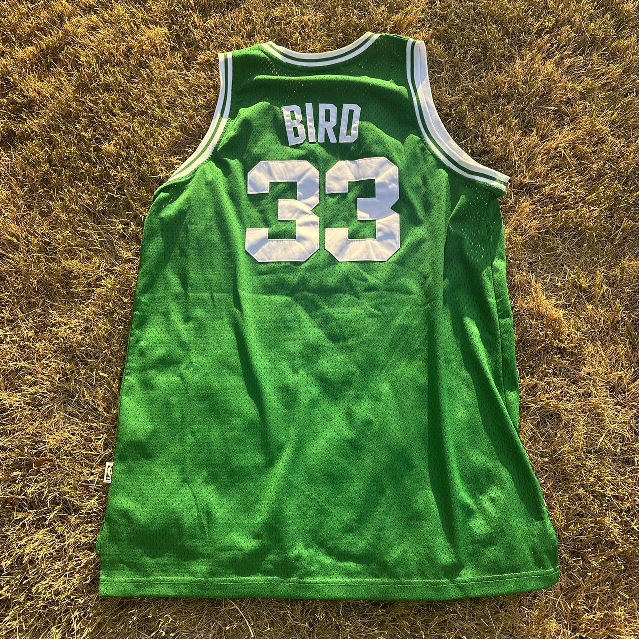 Vintage Larry Bird Boston Celtics NBA adidas Basketball Jersey Sz