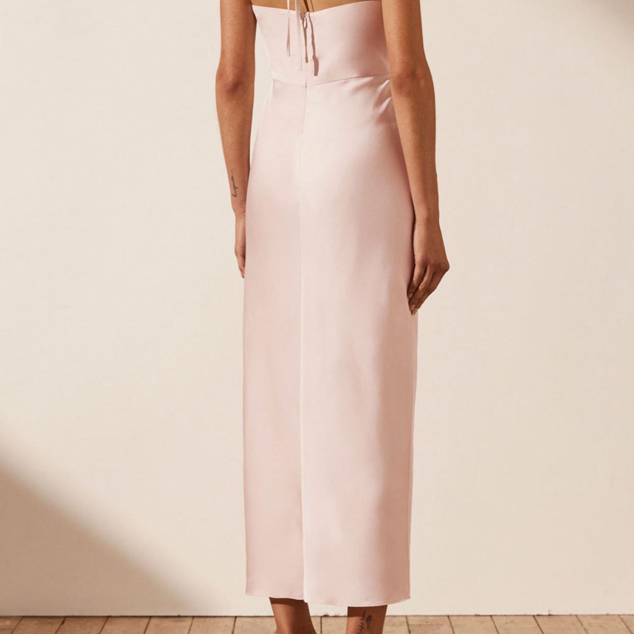 halston tie dye dress