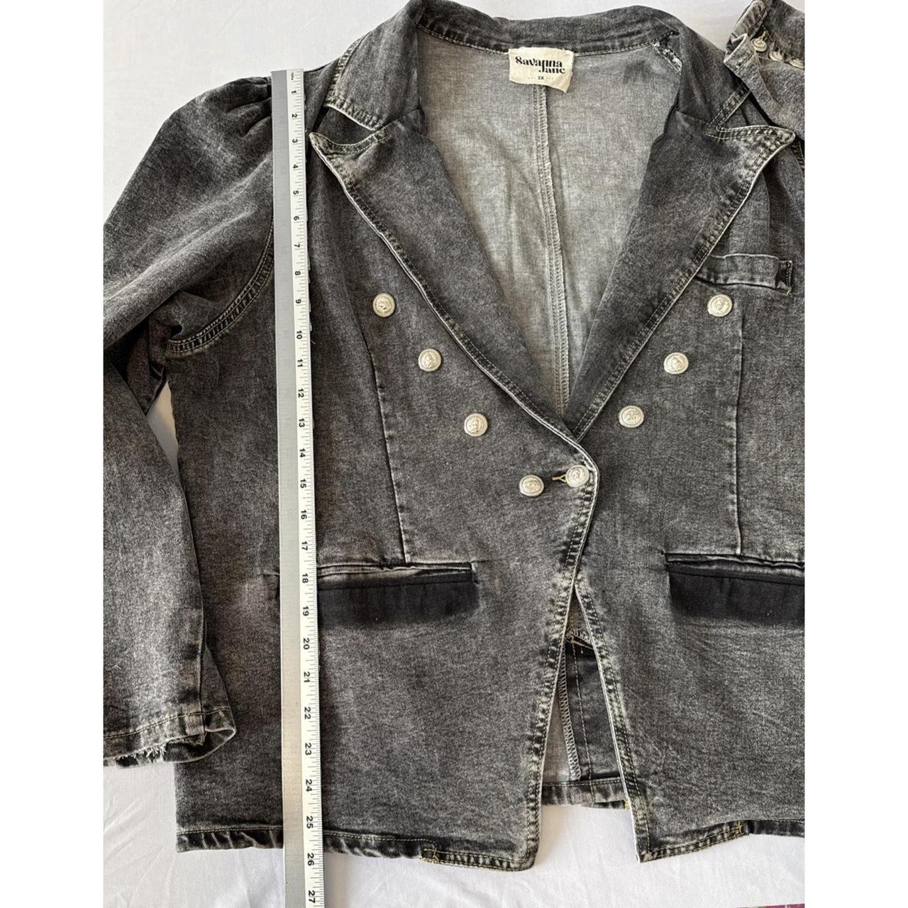 Source Unknown Women's Blazer Jacket - Grey/Black… - image 6