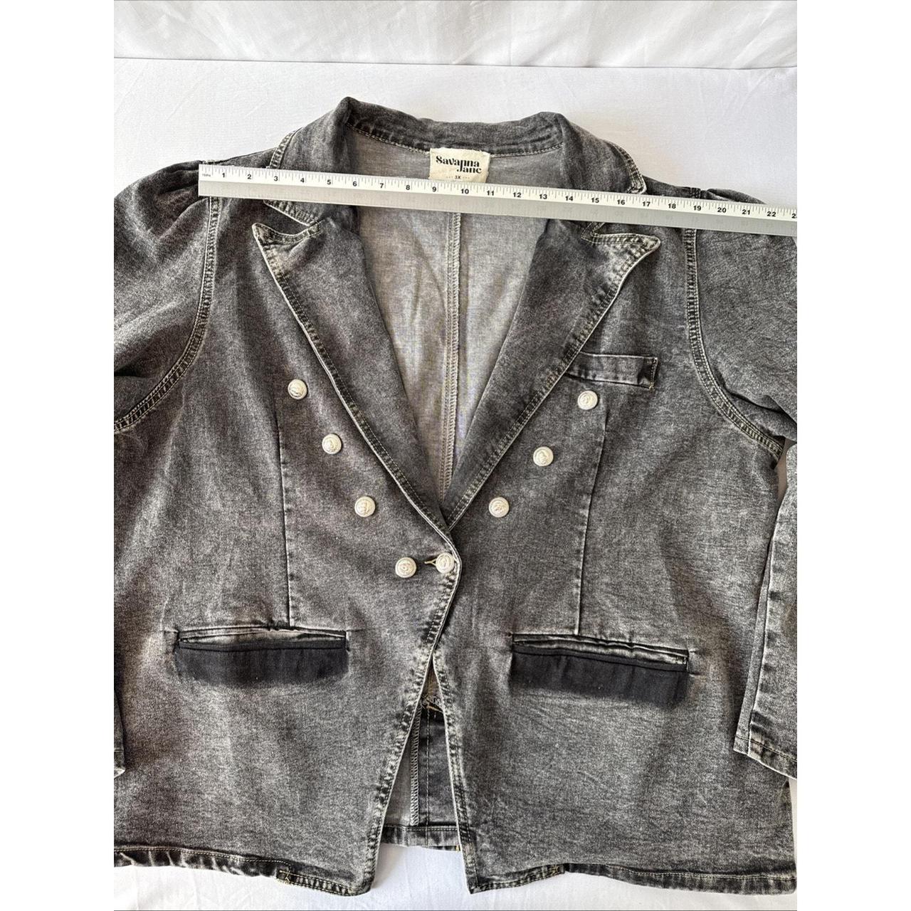 Source Unknown Women's Blazer Jacket - Grey/Black… - image 7