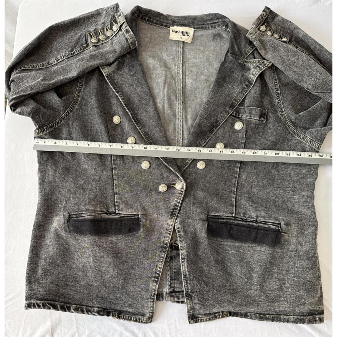 Source Unknown Women's Blazer Jacket - Grey/Black… - image 5