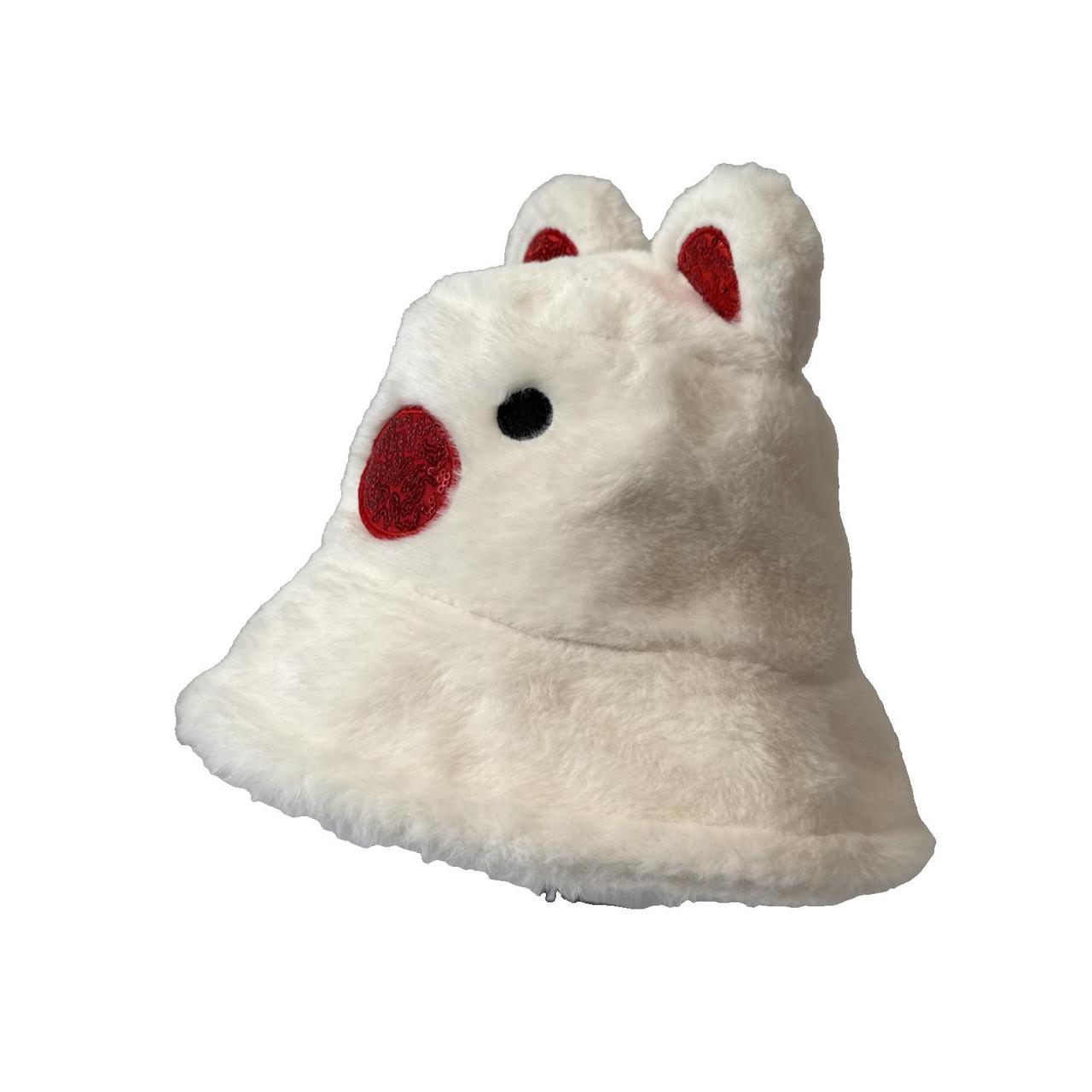 Source Unknown Men's Bucket hats - White/Red – Fa… - image 2