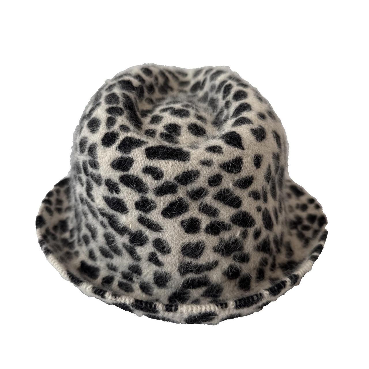 Source Unknown Women's Wool Hat - Multi – Leopard… - image 3