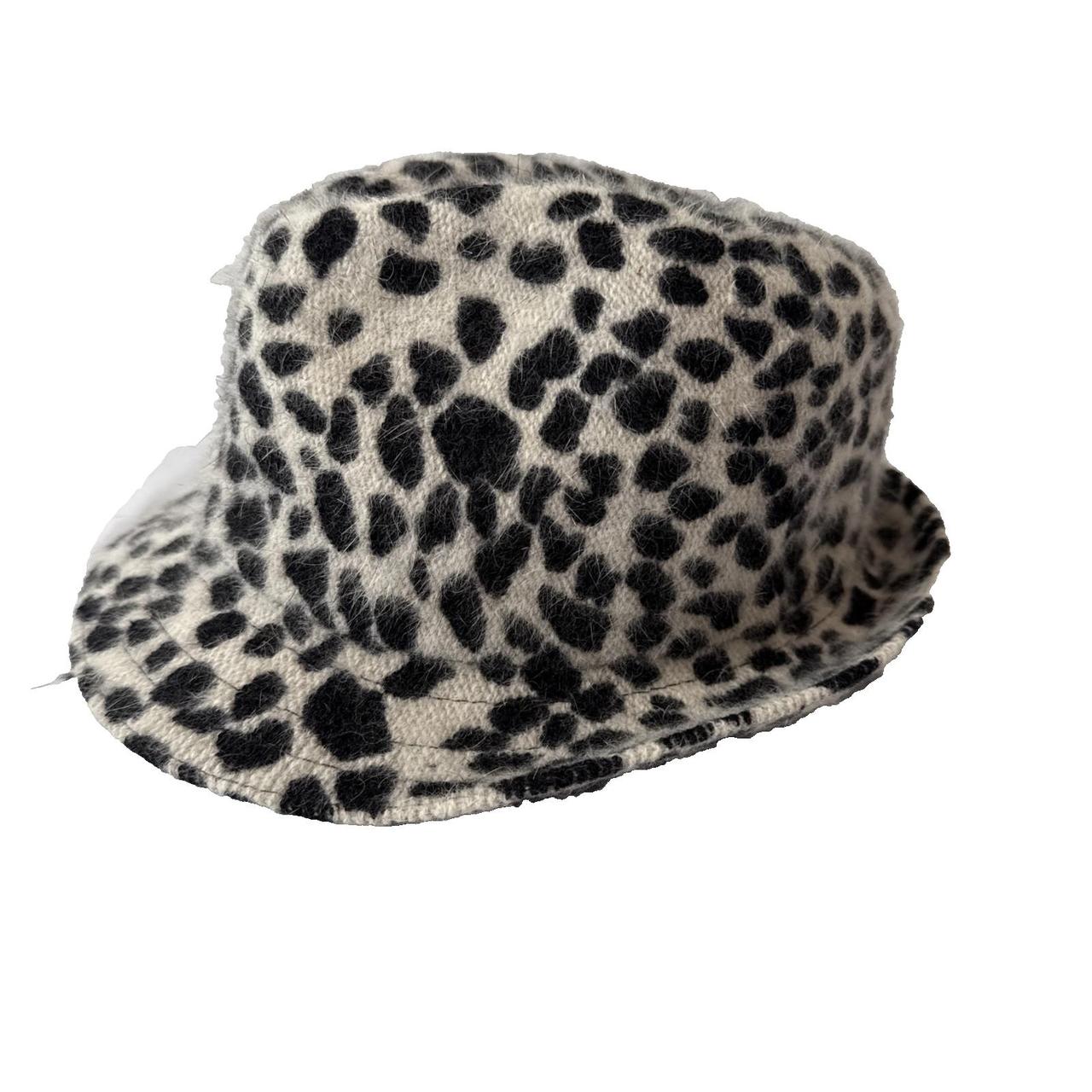 Source Unknown Women's Wool Hat - Multi – Leopard… - image 2