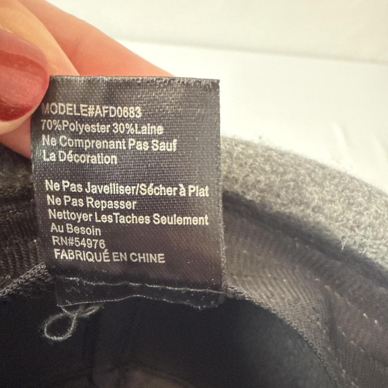 Source Unknown Women's Wool Hat - Grey – D&Y Wool… - image 8