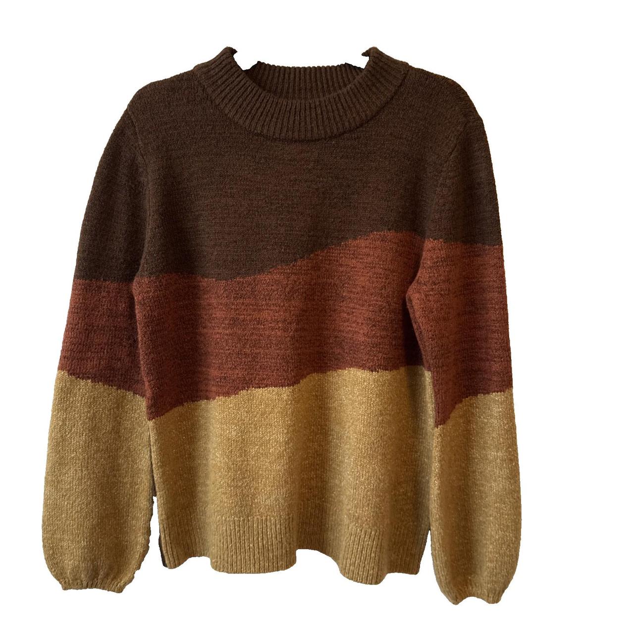 Source Unknown Women's Sweater - Multi - M – Fort… - image 1