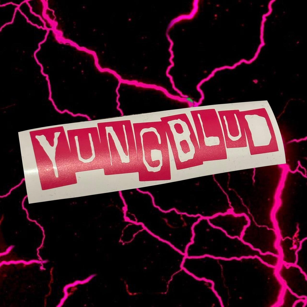 Yungblud logo vinyl decal sticker!🩷 Perfect for... - Depop