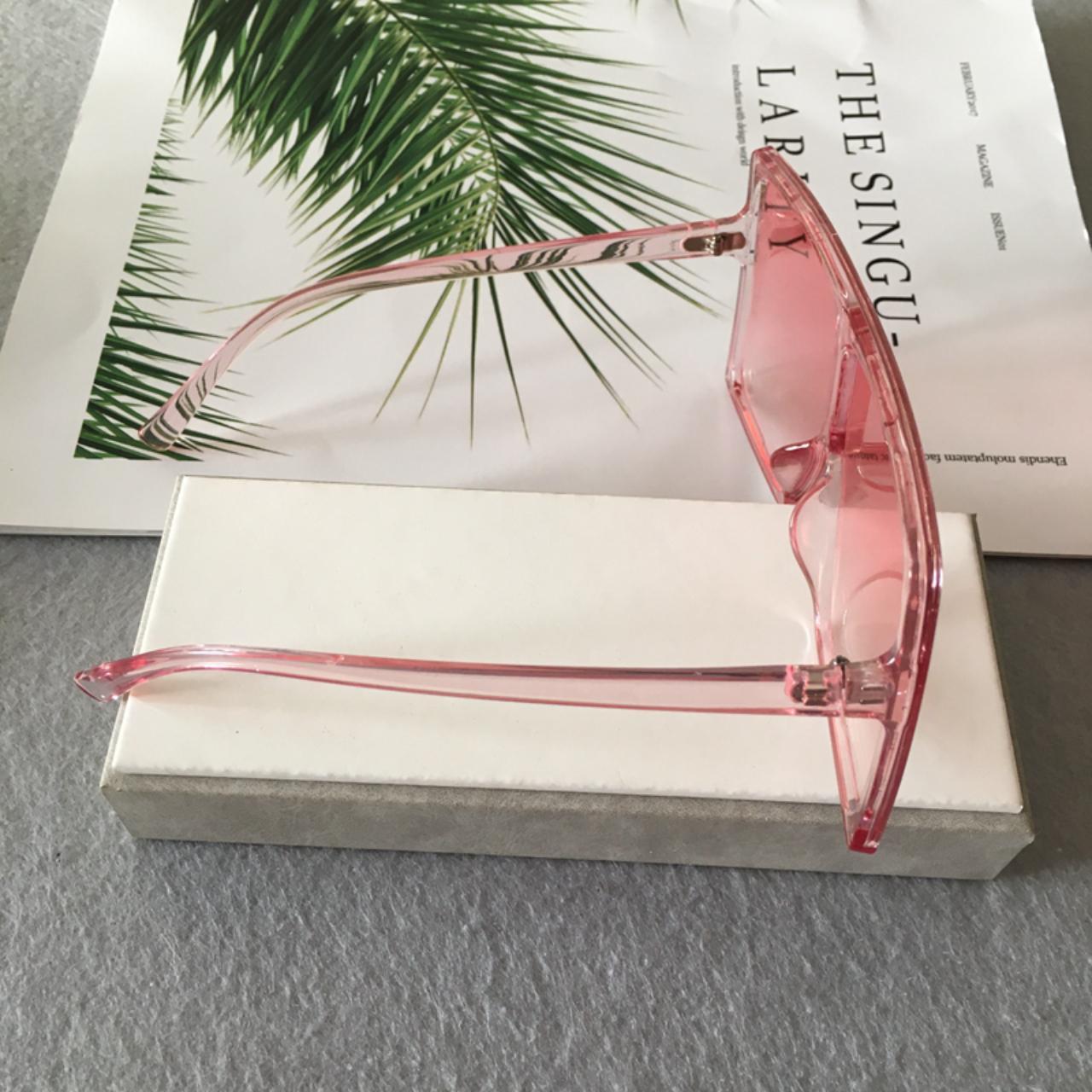 Men's Pink Sunglasses Depop