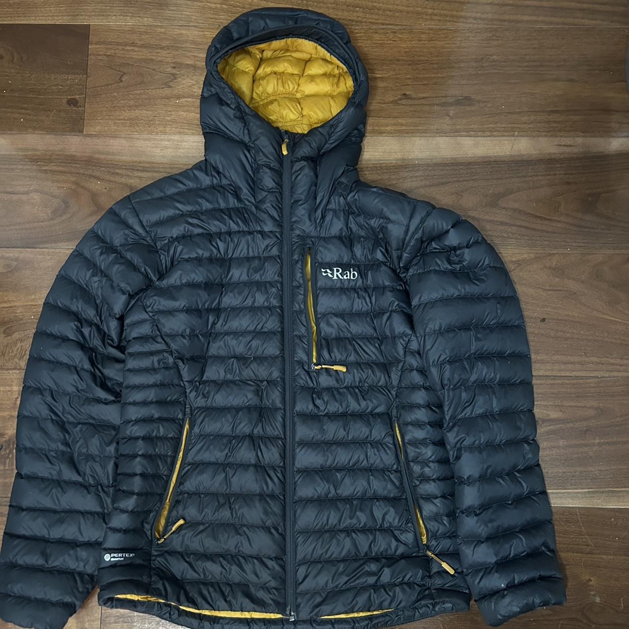 RAB Lightweight puffer jacket for sale! Navy color... - Depop