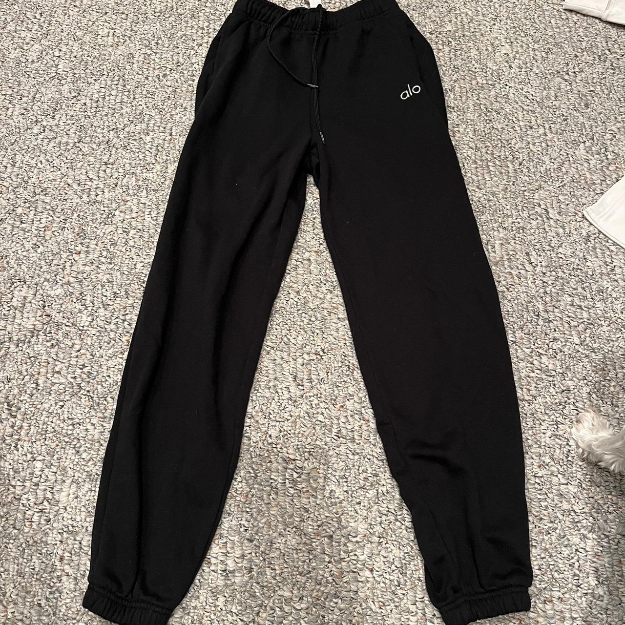 - Black Alo joggers - Great condition, got them for... - Depop