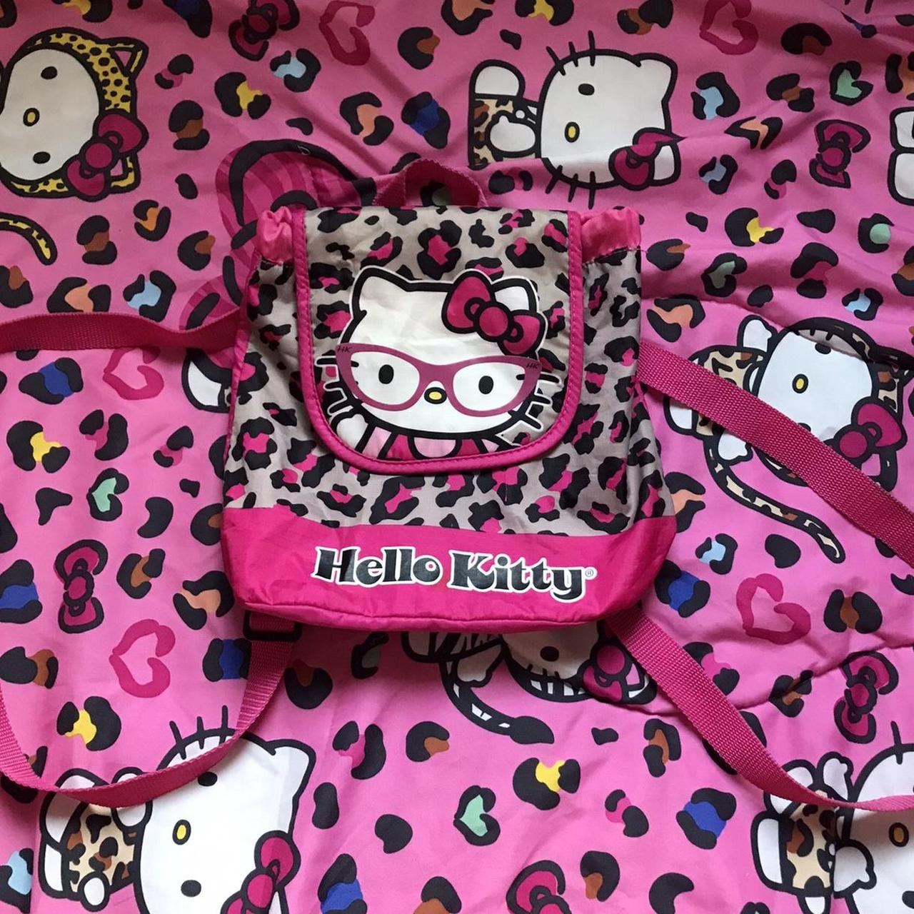 y2k hello kitty sanrio double layered holiday kitty - Depop