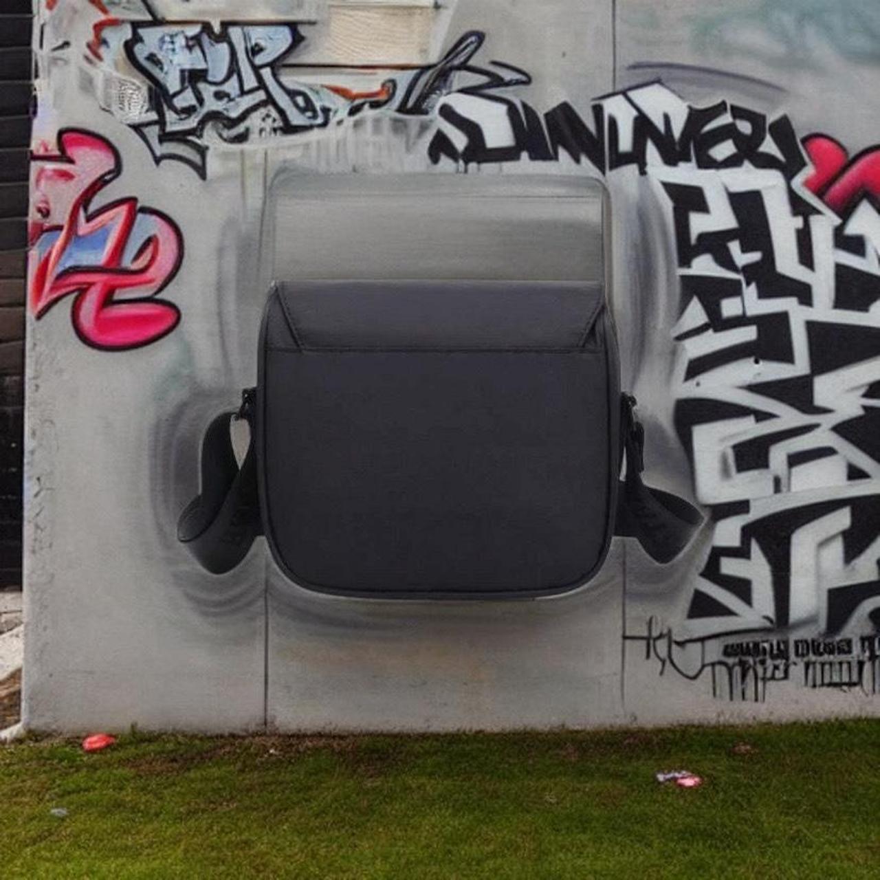 Trapstar Irongate Messenger Bag 1.0 All Black Depop