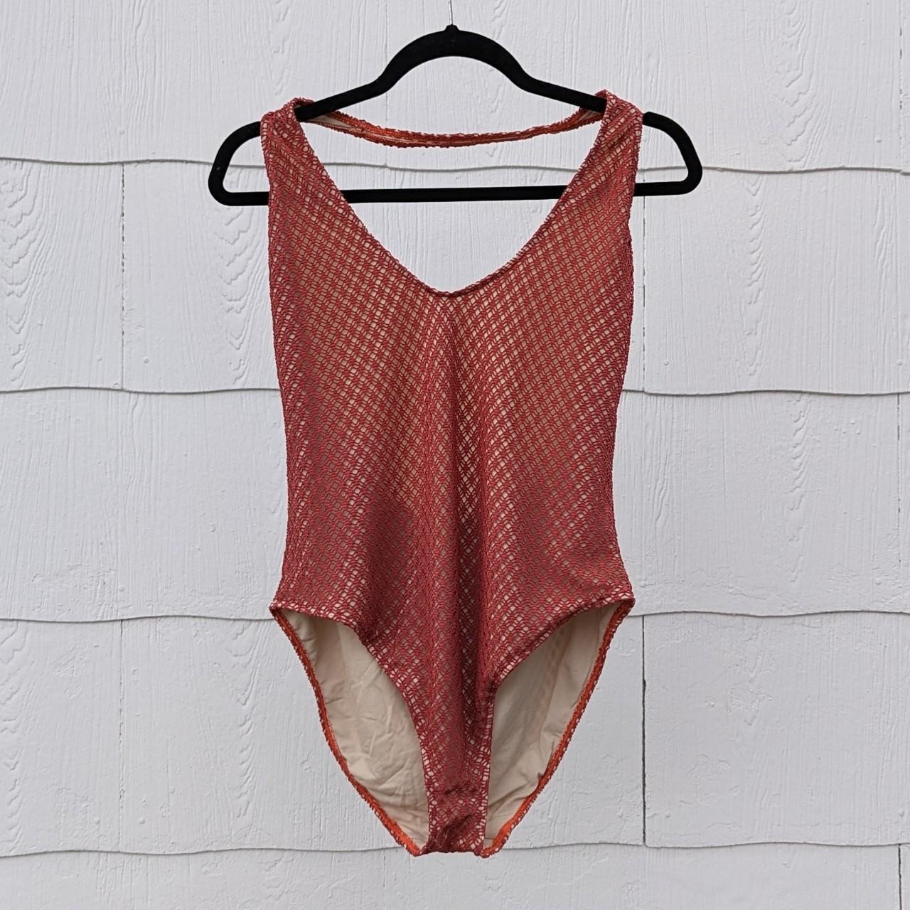 Urban Outfitters One Piece Knit Swimsuit Depop