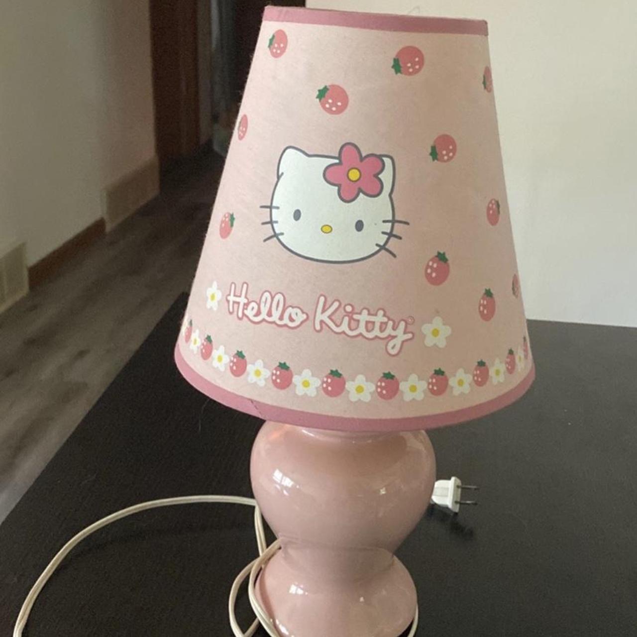 hello kitty strawberry lamp