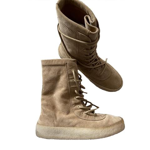 YEEZY SEASON 2 authentic Crepe boot. Thick suede +... -