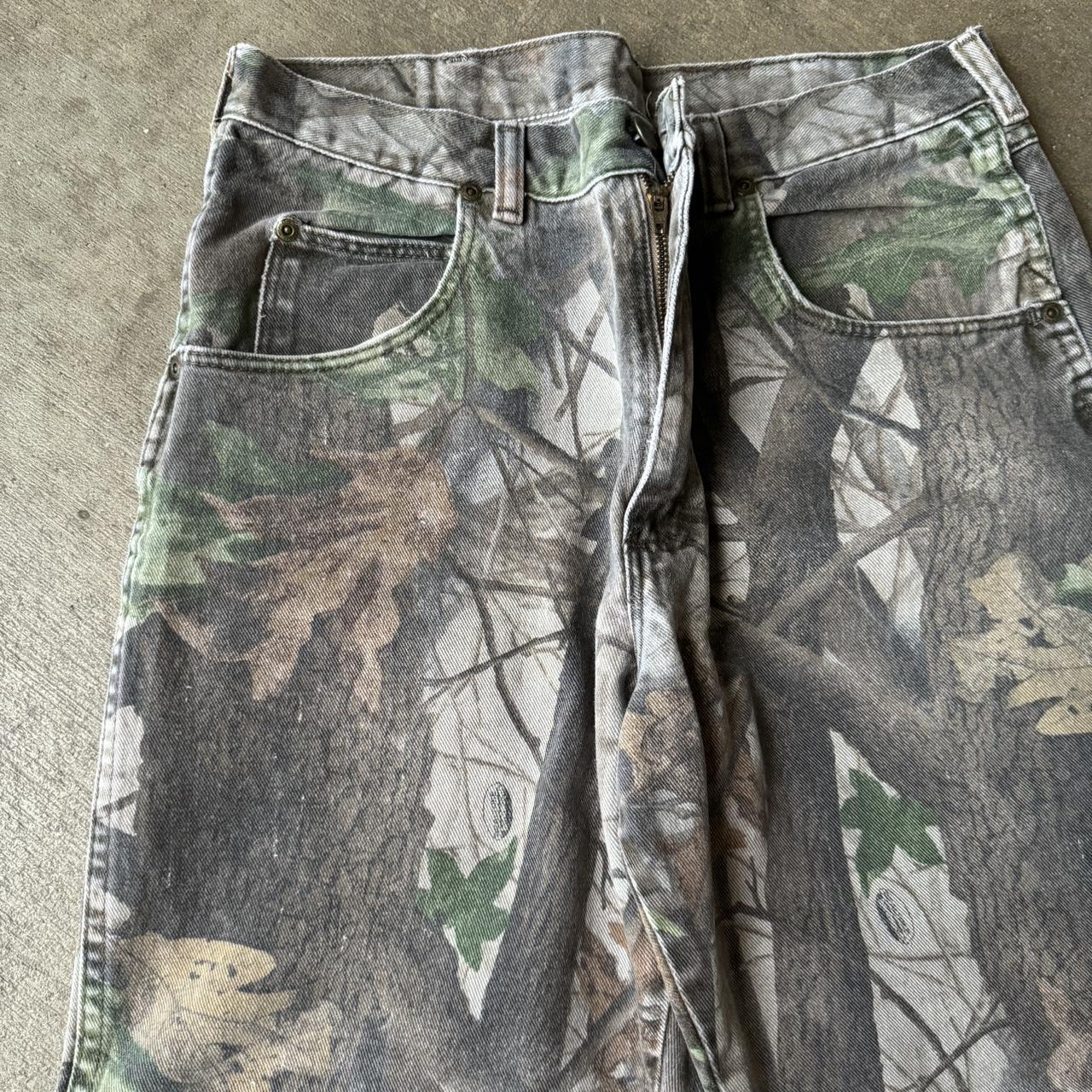 Vintage Realtree Camo Jeans Beautiful Fade,... - Depop