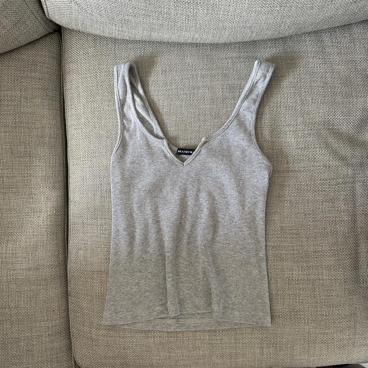 Brandy Melville ribbed cropped tank top, No tag for