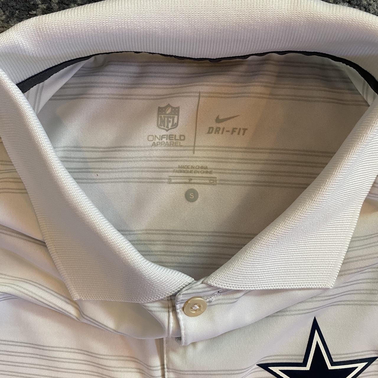 Nike Dri-Fit NFL DALLAS COWBOYS Franchise Polo Shirt - Depop