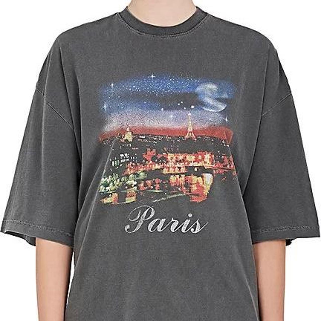 Balenciaga Paris Tourist Tee (Womens) SUPER Faded | Depop