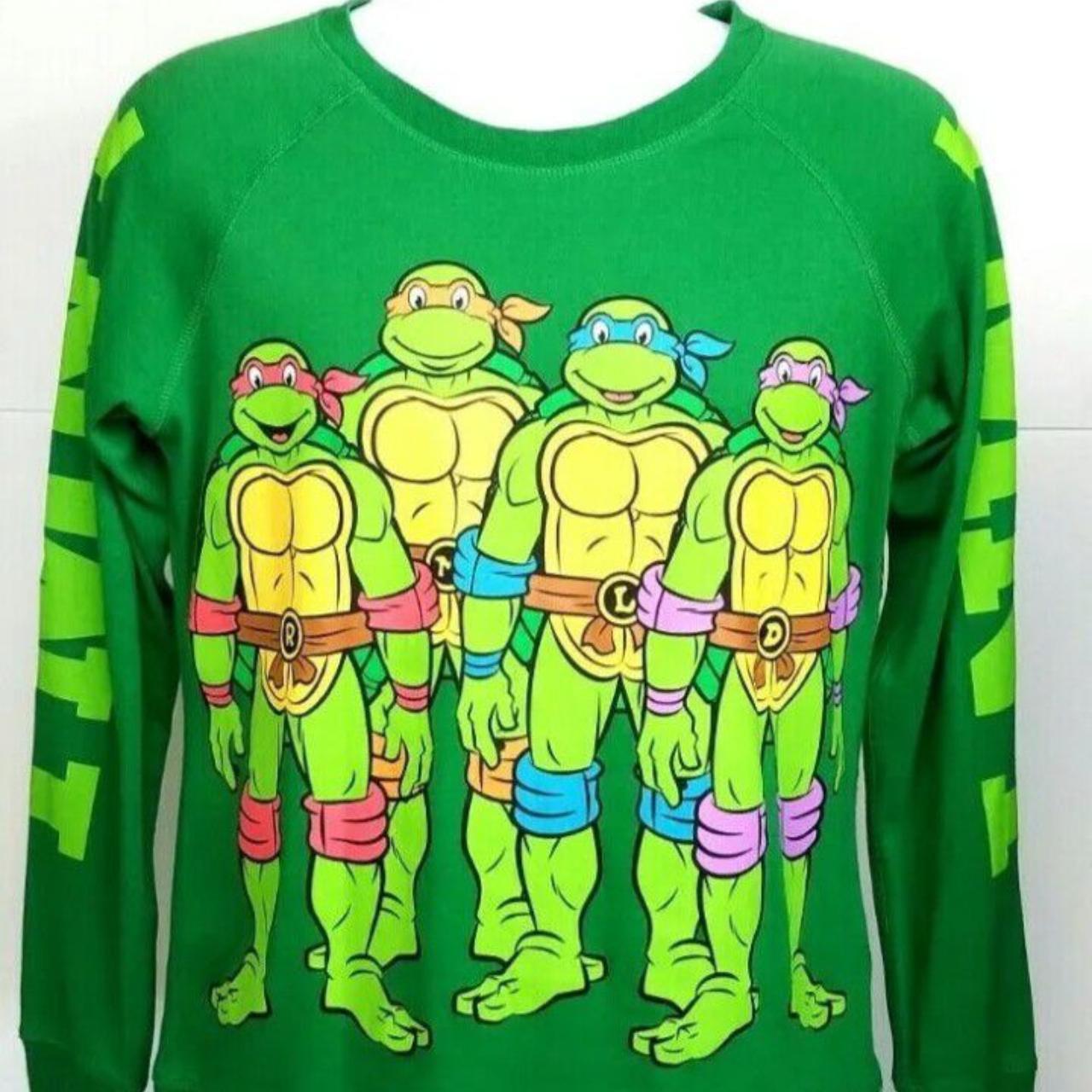 Teenage Mutant Ninja Turtles Shirt Men Large Green - Depop