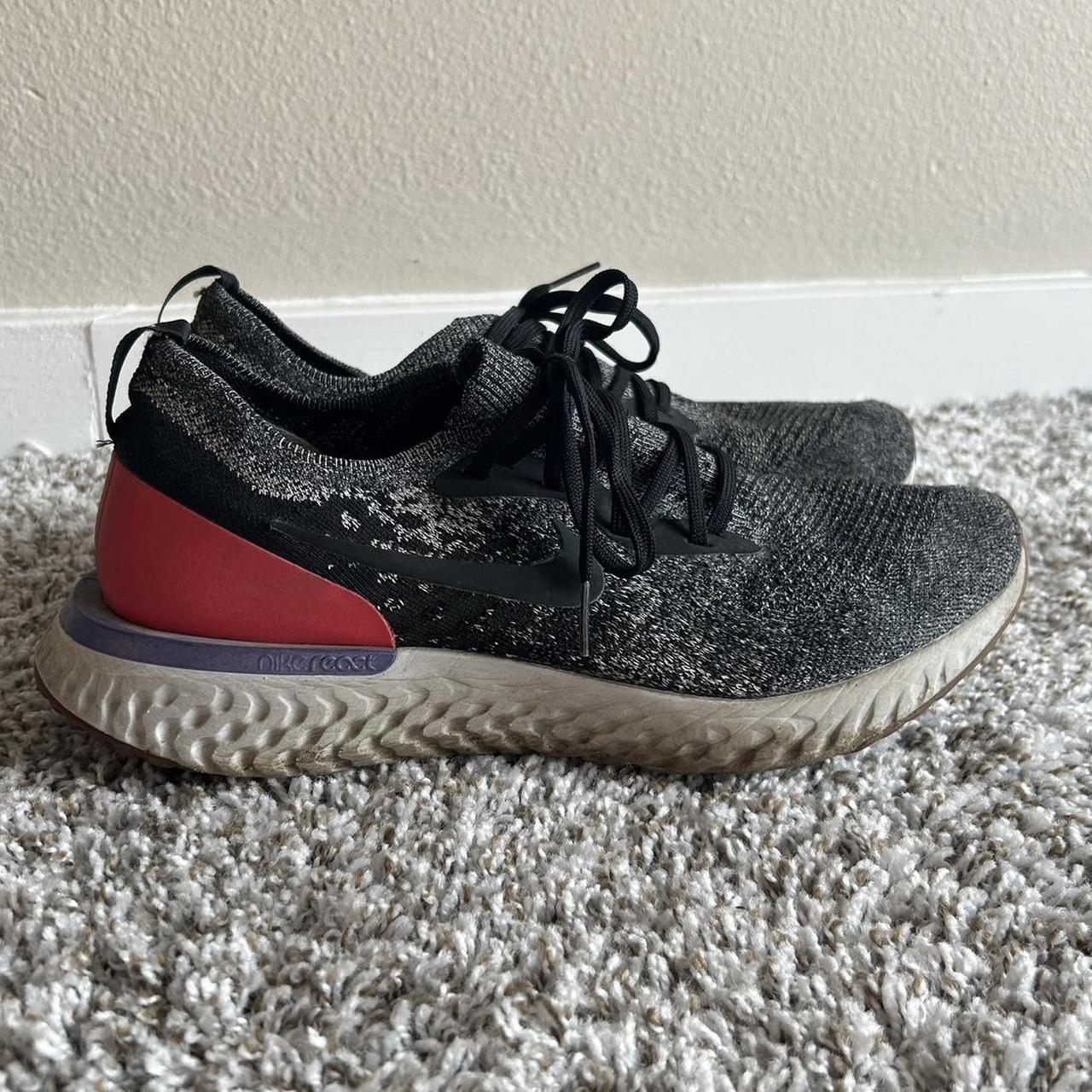 Epic react flyknit outlet black red orbit