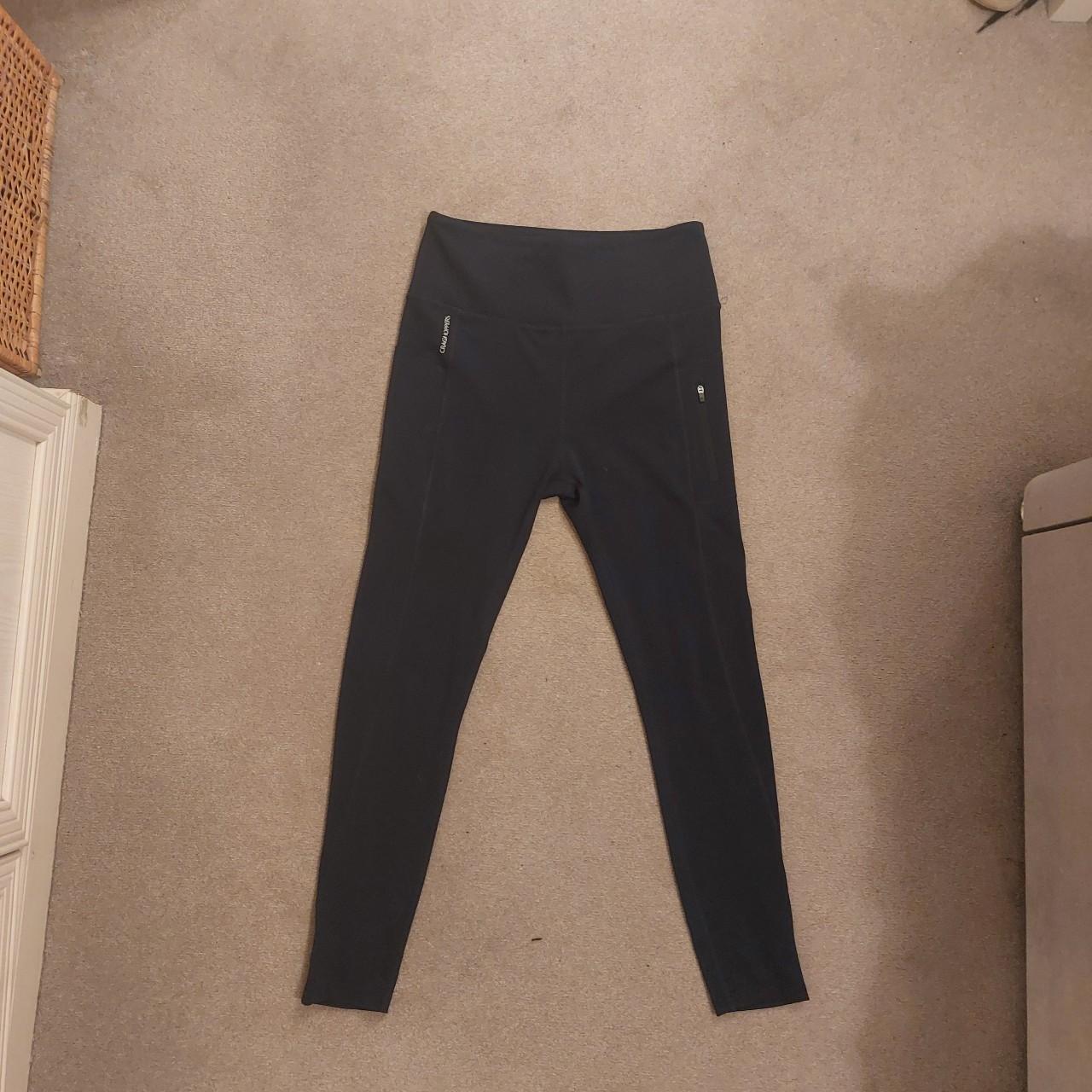 Craghoppers navy thermal leggings. Size 12, full - Depop